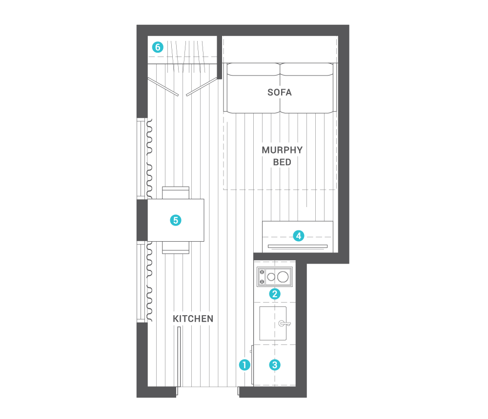 Studio House Living | Floorplans